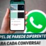 Como personalizar o papel de parede das conversas no WhatsApp